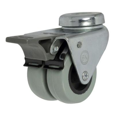 Колесо SChndb25 сдвоенное под болт с тормозом