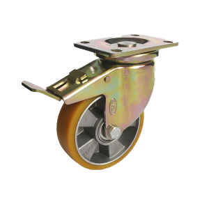 Колесная опора большегрузная поворотная с тормозом (150 мм) Колесная опора большегрузная поворотная с тормозом (150 мм)