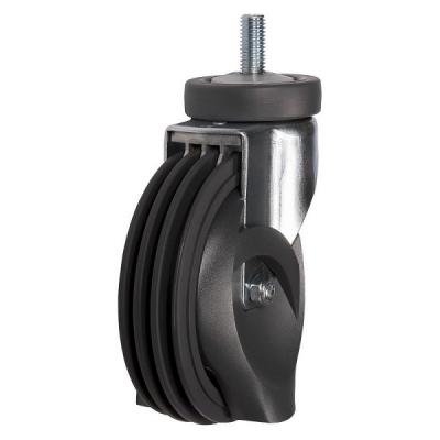 Колесо траволаторное с кольцом 125 мм (4 реборды)