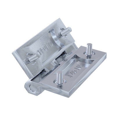 Петля 082 для щитов 40x40 с болтом М5 хром