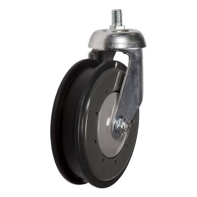 Колесо траволаторное с кольцом 125 мм (2 реборды)