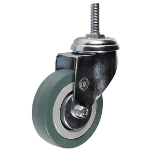 Колесо серая резина с болтом (50-100)